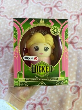 Wicked Glinda Collectible mini Bluetooth Speaker - Pink & Green